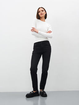 Утепленные Женские Джинсы Мом Ут. Начёс - Mossmore фото 4