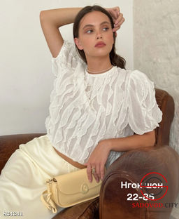 Блузка женская с коротким рукавом - Bruno фото 2