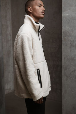 Chaqueta de borreguito Loose Fit - H&m фото 5