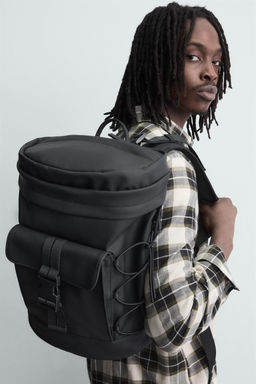 RUBBERISED BACKPACK - Zara фото 10
