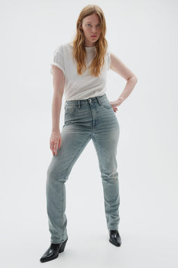 Curvy Fit Slim High Jeans - H&m фото 3