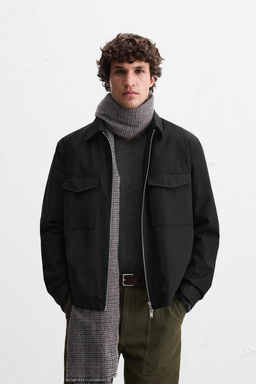 OVERSHIRT WITH POCKETS AND ZIP - Zara фото 6