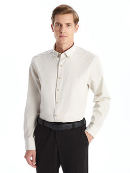 Regular Fit C?rt C?rt Kapamal? Erkek G?mlek