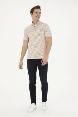 Мужская футболка светло-хаки - U.s. polo assn фото 4