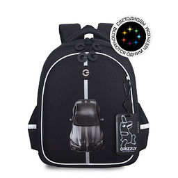 RAz-687-1 Рюкзак школьный с картхолдером на держателе - Grizzly фото 14