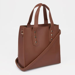 Сумка-тоут на молнии, цвет коричневый - Simaland фото 2