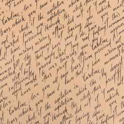 Цена за 2 шт. Бумага упаковочная, крафт «Рукопись», 70×100 см, 1 лист