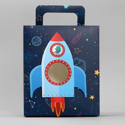 Цена за 2 шт. Коробка подарочная складная, упаковка, «Космос: Космическое счастье», 18 x 15 x 7.5 см