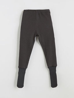 Beli Lastikli ?orapl? Erkek Bebek Pijama Alt 2li