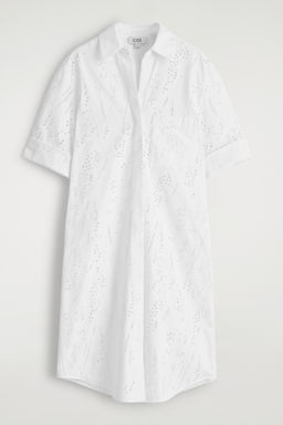 VESTIDO CAMISERO DE BORDADO INGL?S