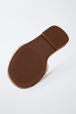 CROCHET FLAT SANDALS - Zara фото 6