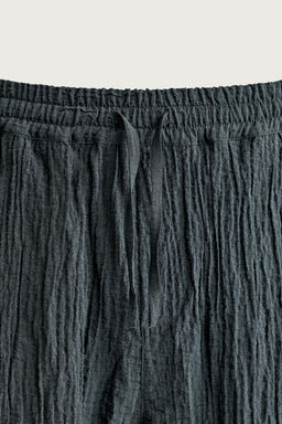 BERMUDA RELAXED FIT RELIEVE / Azul - Zara фото 9