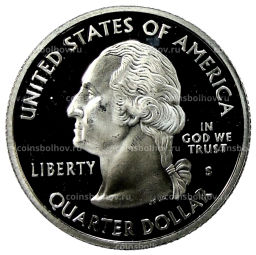 1/4 доллара (25 центов) 2008 года S США Штаты и территории  Гавайи