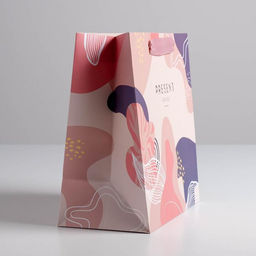 Цена за 2 шт. Пакет подарочный ламинированный квадратный, упаковка, Present for you, 22 х 22 х 11 см