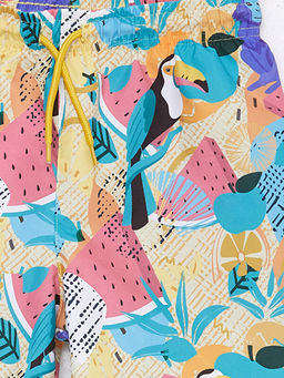 Beli Lastikli Desenli Erkek ?ocuk Deniz ?ortu - Waikiki фото 3