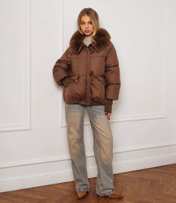 Куртка #КТ8805 (8), шоколадный - Dommod фото 3