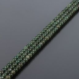 Бусины для украшений из Апатита с эффектом кошачьего глаза