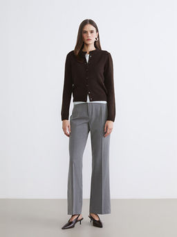 Bisiklet Yaka Kad?n Triko H?rka