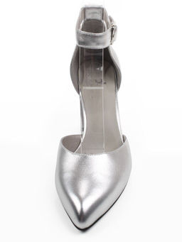 06-A71A-82MT GREY/SILVER Туфли женские (натуральная кожа)