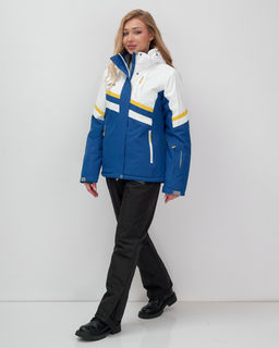 Горнолыжный костюм женский зимний синего цвета 02808S - Mtforce фото 2