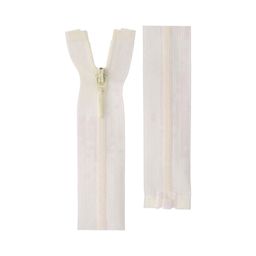 Молния Спираль р/м GAMMA т.3 G103L плательная пластик 50 см однозамковая 10 шт 2-й сорт №103 кремовый