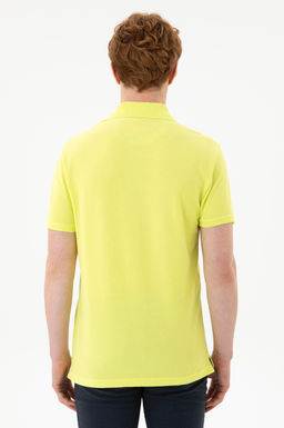 Мужская базовая футболка фисташкового цвета - U.s. polo assn фото 5