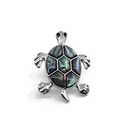 Брошь "Черепашка мини" гелиотис