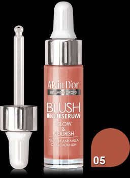Alvin Dor B-3 Жидкие румяна Blush double Serum тон 05 15мл