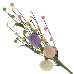 Ветка искусственная "Пасхальная", L14 W6 H43 см