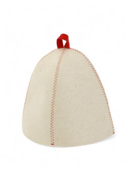 Шапка для бани и сауны Дикий и свободный, полиэфир 70%, шерсть 30%