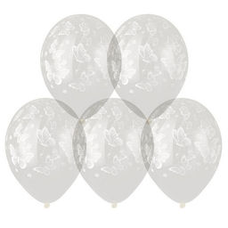 Воздушные шары латексные 14" «Бабочки», 25 шт.