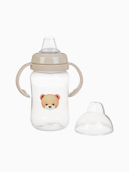 Поильник - непроливайка Baby Bear с силиконовым носиком, 270 мл., бежевый Mum&Baby