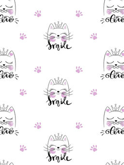 Комплект постельного белья 1,5 спальный Китти