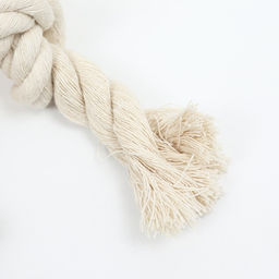 Игрушка текстильная с канатом Котэ с пищалкой, шуршащая, 26 х 28 см - Пижон фото 3