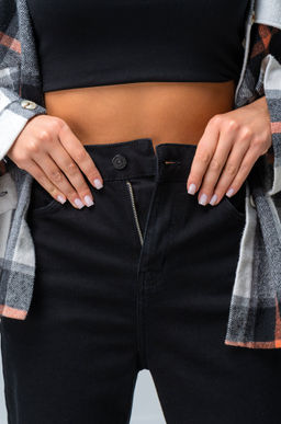 Женские джинсы палаццо с высокой посадкой Happyfox - Happy fox фото 14