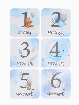 Набор карточек для фотосессии сыночка, 30 шт., 11×11 см