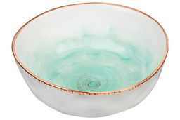 Салатник 23*23*9 см 2,2 л "Кантри" бирюзовый