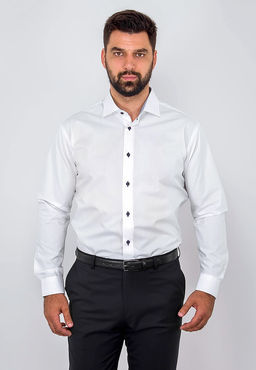 Сорочка мужская длинный рукав GREG 100/139/WH/Z/2p  фото 7