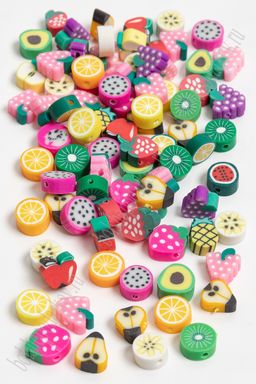 Бусины "Фрукты" 10 мм (1000 шт) SF-7285