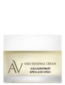 ARAVIA Laboratories Азелаиновый крем для лица с экстрактом гамамелиса Sebo Renewal Cream, 50 мл/6