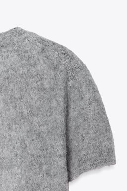SHORT SLEEVE KNIT SWEATER - Zara фото 5
