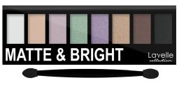 LavelleCollection тени для век 8-ми цветные MATTE&BRIGHT тон 05