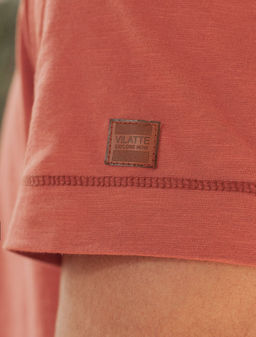 Футболка из фактурного полотна из 100% хлопка