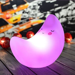 Ночник iLikeGift "Moonlight", pink (14*10 см)