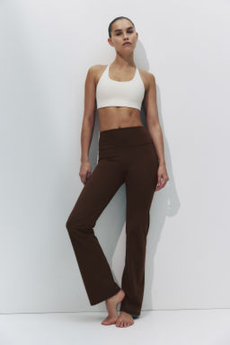 Leggings de deporte acampanados con SculptMove - H&m фото 6