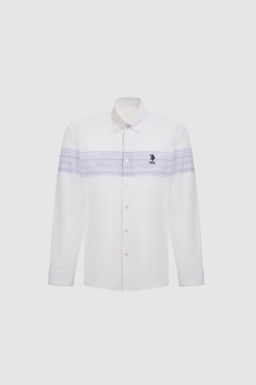 Erkek Lila Uzun Kollu G_mlek - U.s. polo assn фото 7