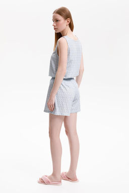 Е 20147/сахар,восточный орнамент пижама жен