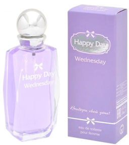 GGf055day Туал/вода жен. (55мл) HAPPY DAY WEDNESDAY среда36