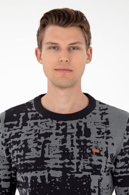 Мужской темно-синий свитер Неожиданная скидка в корзине - U.s. polo assn фото 2