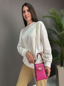 Сумка женская из телячьей кожи